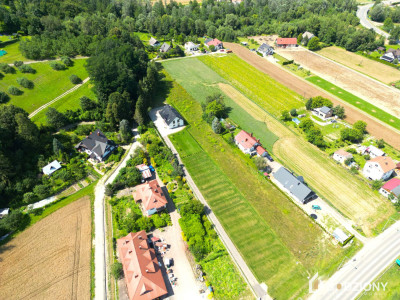 Działka budowlano-usługowa 30 arów przy drodze wojewódzkiej 969 - Naszacowice  -
małopolskie Zdjęcie nr 14