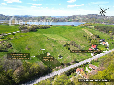 Zbyszyce - 10 arów gotowe do budowy - Zbyszyce  - małopolskie