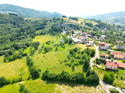 Działka w Woli Kroguleckiej z widokiem na Dolinę Popradu i Beskid Sądecki - Wola Krogulecka  -
małopolskie Zdjęcie nr 2
