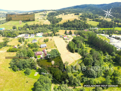 Tylicz - działka z gotowymi dokumentami do budowy - Tylicz  - małopolskie