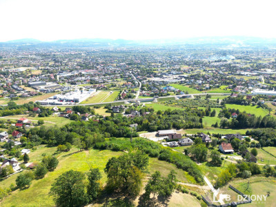 Działka z widokiem na panoramę Nowego Sącza-8521 ara  Chełmiec ul Podgórska - Chełmiec  -
małopolskie Zdjęcie nr 9