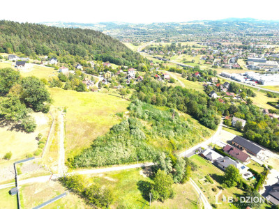 Działka z widokiem na panoramę Nowego Sącza-8521 ara  Chełmiec ul Podgórska - Chełmiec  -
małopolskie Zdjęcie nr 3