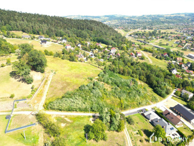 Działka z widokiem na panoramę Nowego Sącza-8521 ara  Chełmiec ul Podgórska - Chełmiec  -
małopolskie Zdjęcie nr 4