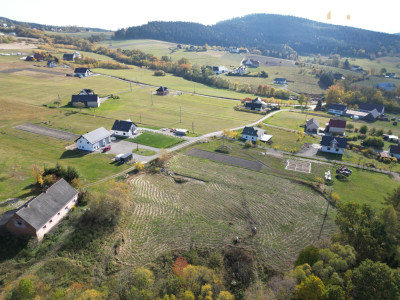 Wysokie gmina Limanowa  kompleks dwóch widokowych działek z WZ z panoramą Tatr - Wysokie  -
małopolskie Zdjęcie nr 6
