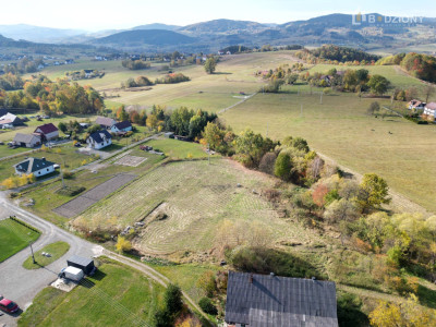 Wysokie gmina Limanowa  kompleks dwóch widokowych działek z WZ z panoramą Tatr - Wysokie  -
małopolskie Zdjęcie nr 8