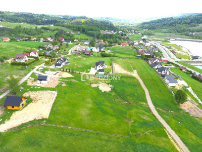 Działka budowlana z widokiem na Jezioro Rożnowskie - nowosądecki  -
małopolskie Zdjęcie nr 4