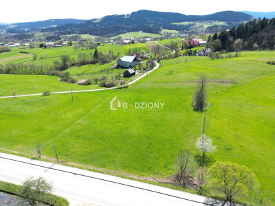 Widokowa działka w Rupniowie gm Limanowa  - idealna pod budowę domu -  Rupniów  -
małopolskie Zdjęcie nr 2