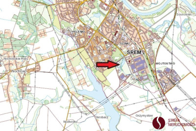 Na sprzedaż działka usługowa - Śrem - wielkopolskie