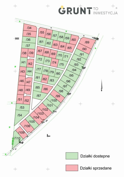 Na sprzedaż działka budowlana - Olsztyn -
śląskie Zdjęcie nr 14