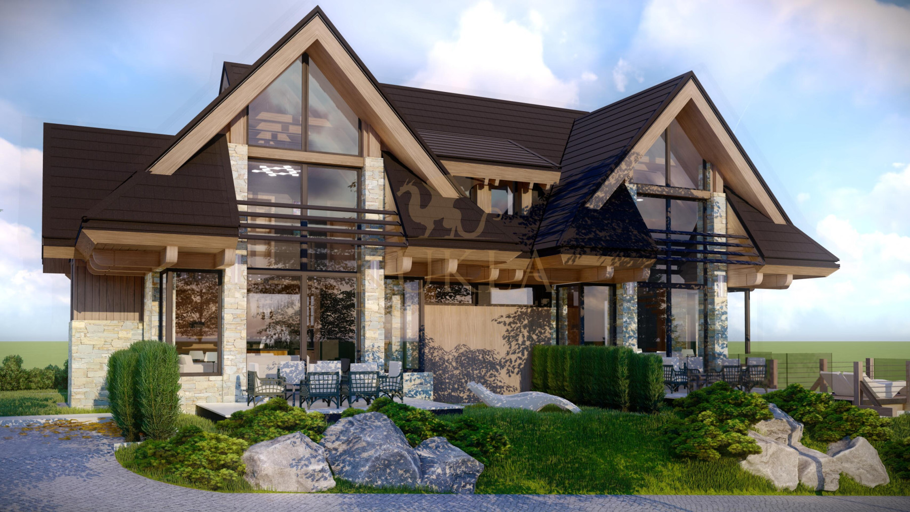 Działka Inwestycyjna z projektem Zakopane - Zakopane   -
małopolskie Zdjęcie nr 1