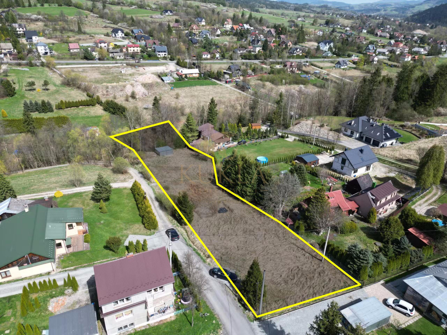 Skomielna Biała działka budowlana - Skomielna Biała   -
małopolskie Zdjęcie nr 1