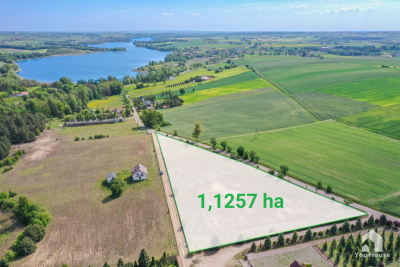 Działka blisko jeziora - 1,12 ha -
Warmińsko Mazurskie