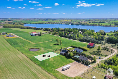 Działka budowlana blisko jeziora Skarlińskiego – 839 m2 -
Warmińsko Mazurskie