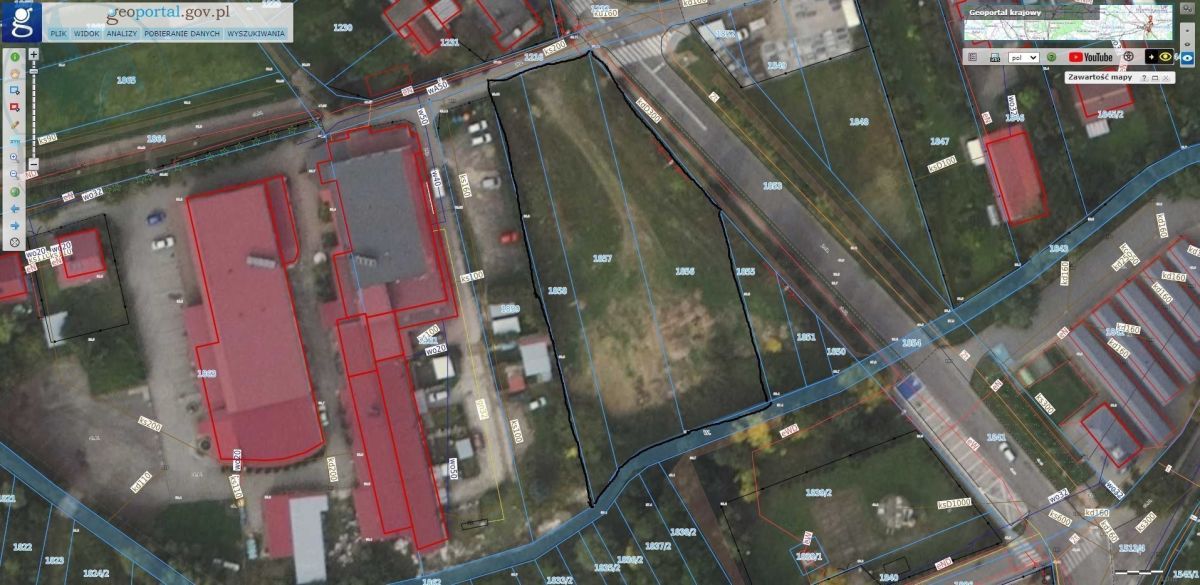 Na sprzedaż działka usługowa - Sieraków -
wielkopolskie Zdjęcie nr 1