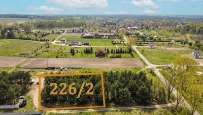 Własny las za płotem  18 arów marzeń pod ZG - Zabór  - Lubuskie