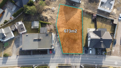 Dopiewiec Działka 673m  media  droga - Dopiewiec  - Wielkopolskie