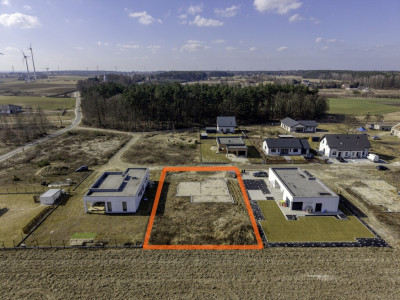 Działka w Boluminku z fundamentem DOM Eksponowany - Boluminek  - Kujawsko-Pomorskie