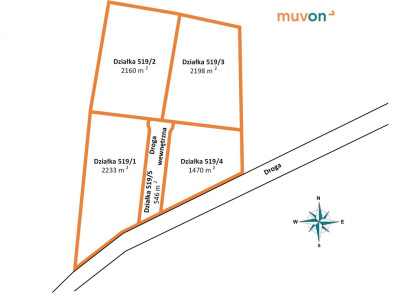 Dobieszczezna -  działki budowlane - Dobieszczyzna  - Wielkopolskie