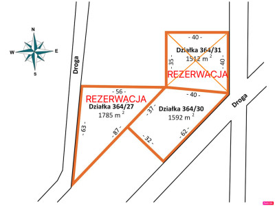 Piękne działki z MPZP - woda prąd asfalt - Chociszew  -
Łódzkie Zdjęcie nr 4