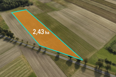 243 ha inwestycyjne z MPZP 2 km do A1 gm Rzgów - Kalino  - Łódzkie