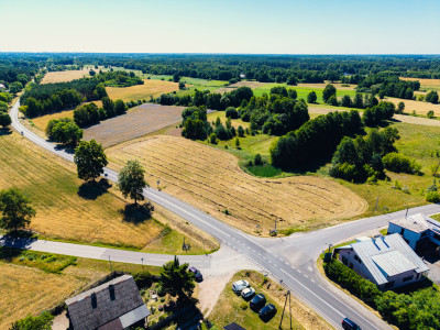 Działka usługowa przy drodze asfaltowej  7894 m - Bełdów-Krzywa Wieś  -
Łódzkie Zdjęcie nr 11