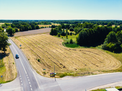 Działka usługowa przy drodze asfaltowej  7894 m - Bełdów-Krzywa Wieś  -
Łódzkie Zdjęcie nr 5
