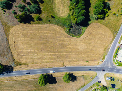 Działka usługowa przy drodze asfaltowej  7894 m - Bełdów-Krzywa Wieś  -
Łódzkie Zdjęcie nr 8