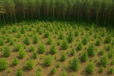 Grunt leśny z postępującą sukcesją naturalną - Podbiele  -
Mazowieckie Zdjęcie nr 3