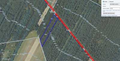 Grunt leśny w gminie Ciechanowiec - Skórzec  -
Podlaskie Zdjęcie nr 3