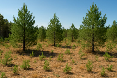 Grunt leśny do zagospodarowania w Żeraniu Małym - Żerań Mały  - Mazowieckie