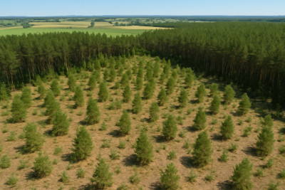 Grunt leśny do zagospodarowania w Żeraniu Małym - Żerań Mały  -
Mazowieckie Zdjęcie nr 2