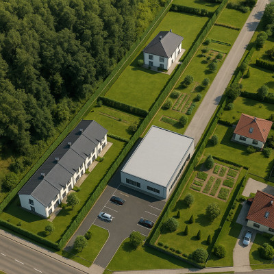 Działka budowlana  centrum 2606 m - Jędrzejów  -
Świętokrzyskie Zdjęcie nr 2