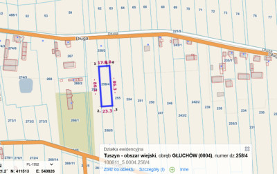 Działka budowlano-usługowa 2000 m - Głuchów  -
Łódzkie Zdjęcie nr 6