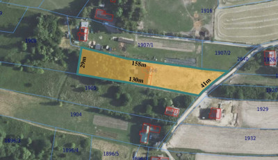 Działka budowlana z lasem w Korczynie na sprzedaż - Korczyna  - Podkarpackie