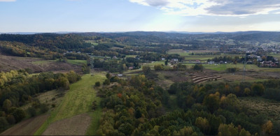 Urokliwa działka w Komborni z widokiem na góry - Kombornia  -
Podkarpackie Zdjęcie nr 2