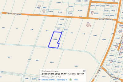 Duża działka 3445 m Ochla ulTenisowa- Super Cena - Ochla  -
Lubuskie Zdjęcie nr 11