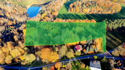 Płaska działka 134 ha idealna pod inwestycję - Drzeniów  -
Lubuskie Zdjęcie nr 2