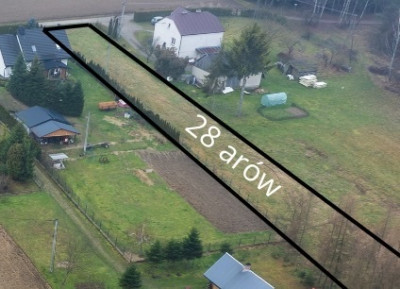 Grabownica Starzeńska - działka budowlana 28 arów - Grabownica Starzeńska  - Podkarpackie