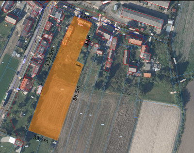 Działka w centrum Pakosławia z domem do remontu - Pakosław  - Wielkopolskie