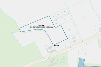 Malownicza działka w pobliżu Żar - Żary  -
Lubuskie Zdjęcie nr 3