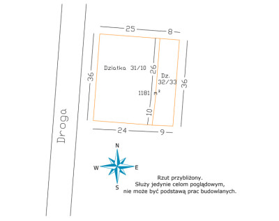 Bajkowa działka z MPZP - Budy Wolskie  -
Łódzkie Zdjęcie nr 2