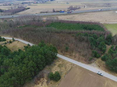 Działka PU przy Autostradzie A1 - Gmina Stryków - Tymianka  -
Łódzkie Zdjęcie nr 2