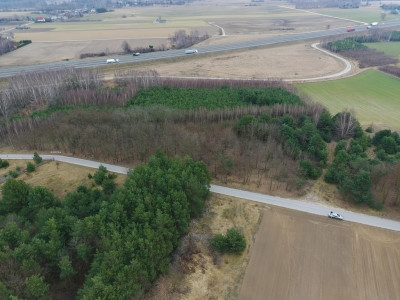 Działka PU przy Autostradzie A1 - Gmina Stryków - Tymianka  -
Łódzkie Zdjęcie nr 3