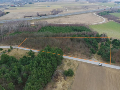 Działka PU przy Autostradzie A1 - Gmina Stryków - Tymianka  -
Łódzkie Zdjęcie nr 4