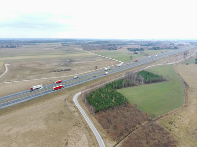 Działka PU przy Autostradzie A1 - Gmina Stryków - Tymianka  -
Łódzkie Zdjęcie nr 5