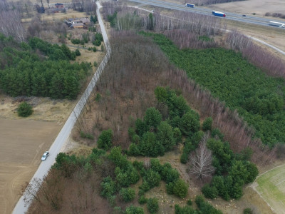 Działka PU przy Autostradzie A1 - Gmina Stryków - Tymianka  -
Łódzkie Zdjęcie nr 6