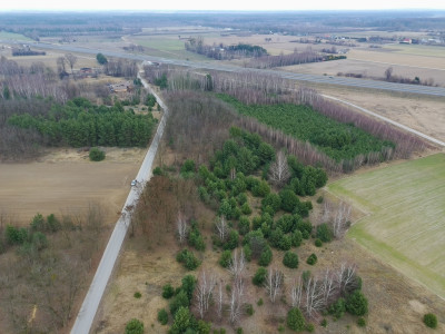 Działka PU przy Autostradzie A1 - Gmina Stryków - Tymianka  -
Łódzkie Zdjęcie nr 7