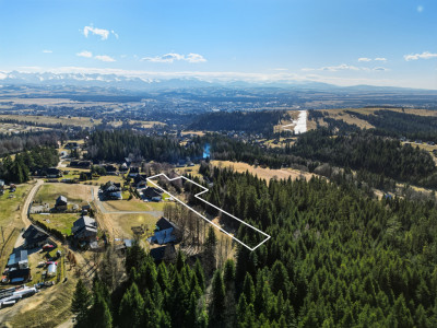 Nowy Targ Szuflów - 39 ar luksusu w otulinie lasu - Nowy Targ  - Małopolskie