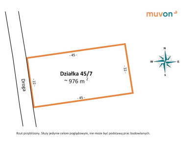 Działka rekreacyjna w lesie blisko jeziora - Osłonin  -
Wielkopolskie Zdjęcie nr 4