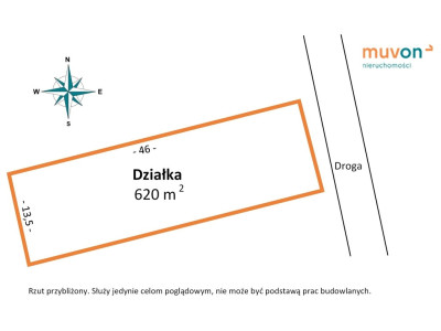 Działka budowlana 620 m2 w Przeźmierowie z WZ - Przeźmierowo  -
Wielkopolskie Zdjęcie nr 9